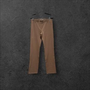 Betabrand Tan Boot Cut Flare Pants